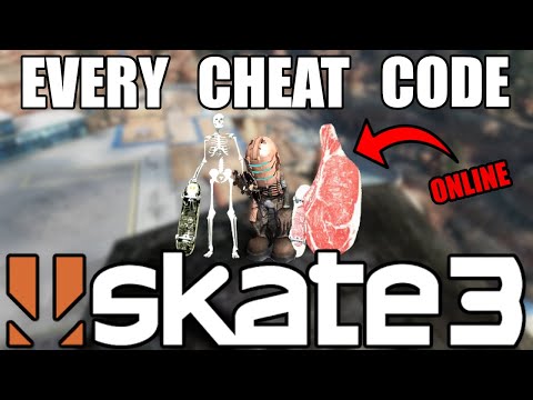 Every CHEAT CODE In Skate 3 (2023)