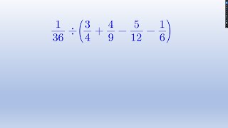 分数除法，不能用分配律，但还是有两种简算方法。#中国  #math #小学数学