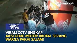 Aksi Geng Motor Menebar Teror di Jambi, Merusak Motor dan Menyerang Warga dengan Sajam | CRIME FILES