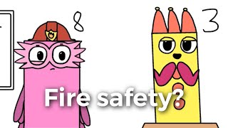 Numberblocks | Fire Safety Meme