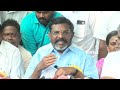 dmk is amused by the split of aiadmk vck mp thol. thirumavalavan press meet