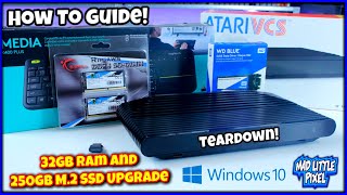 Atari VCS Teardown 32GB RAM Upgrade & M.2 SSD Install