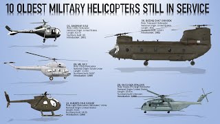 10 Oldest Military Helicopters that are still in SERVICE today