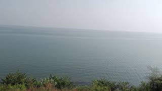 Chilika lake view from train