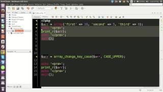 How To Change Associative Array Key Case ( PHP array_change_key_case ) HD