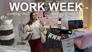 trying to balance working full-time & rebranding my small business ☁️✨💻 the rebrand diaries ep5