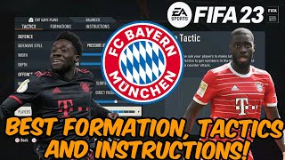 *UPDATE 4.0* FIFA 23 - BEST BAYERN MUNICH Formation, Tactics and Instructions