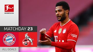 Gnabry & Lewandowski score twice | FC Bayern München - 1. FC Köln | 5-1 | All Goals | MD 23