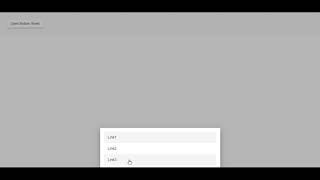 Bottom Sheet Modal using Angular Material