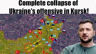 Complete COLLAPSE of the Ukrainian offensive in the Kursk region - hundreds of soldiers were trapped