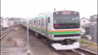 【ジョイント音最高！】東海道線 早川駅 E233系3000番台＋E231系1000番台 発車 E231系1000番台 到着