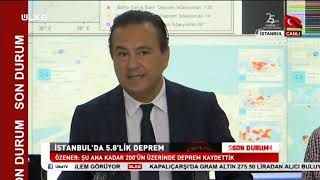 Kandilli Rasathanesi'nden açıklama yapılıyor