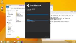 Install VB Net 2012