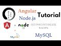 Angular 6 HttpClient Crud + Node.js Express Sequelize + MySQL – Get/Post/Put/Delete RestAPIs