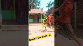 shart air stuck prank with road side #comedy #funny #viral