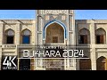 【4K 60fps】🇺🇿 VIRTUAL WALKING TOUR: 🚶 «Bukhara - Uzbekistan 2024» 🎧 ORIGINAL SOUNDS 🚫 NO COMMENT📺ASMR