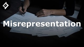 Misrepresentation | Contract Law | Full Lecture