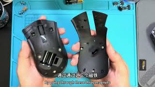 RAZER DEATHADDER V2 X HYPERSPEED 雷蛇炼狱蝰蛇 V2 X 极速版拆解微动更换视频。