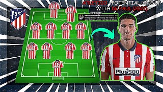 ATLETICO MADRID - Potential Line Up With Rodrigo De Paul (2021)