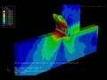 3D orthogonal cutting on ABAQUS