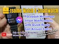 [Demo] realme Watch 5 Smartwatch - Smart Notifications, Facebook Messenger 