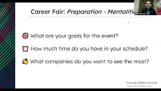 Career Fair Prep Workshop - January 2025