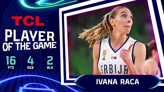 Ivana Raca (16 PTS) | TCL Player Of The Game | Serbia vs Slovakia | FIBA #EuroBasketWomen 2023