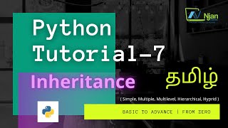 Python | Inheritance | Types | Basic to Advance | Tamil | NJan channel | Tutorial - 7