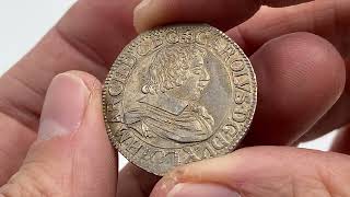 NOMISMA Auction 67 - Lot  185 FRANCIA Carlo IV (1626-1634) Testone 1627 Nancy