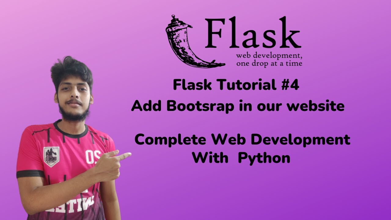 Add Bootstrap In Flask Website | Web Development With Python | Flask ...