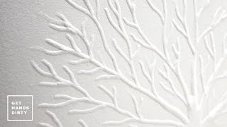 How to Emboss Paper // Hand and Machine methods