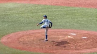 2016-05-21 東京大学勝利　VS法政大学　第1戦【9回表最終打者　宮台投手2勝目】