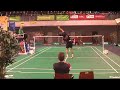 julien maio badminton amazing shot