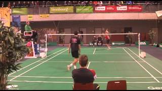 Julien MAIO badminton amazing shot