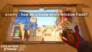 EVERY Window Pop Flash EVERYONE should know on Mirage in CS2