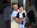 Cristiano Ronaldo with last born 😍😘💕 #cr7 #georgina #ytshorts #shorts