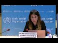 LIVE: WHO gives an update on the global coronavirus outbreak