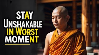 Stay Unshakable in Worst Moment ❤️😊 | Buddhism | Buddhist Teachings