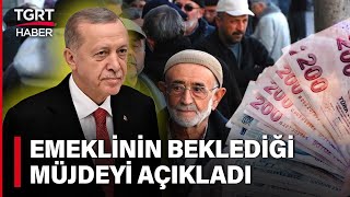 Cumhurbaşkanı Erdoğan'dan Çalışan Emekliye 'İkramiye' Müjdesi - TGRT Haber