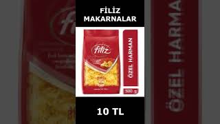 BİM ŞOK FİYAT FİLİZ MAKARNALAR SADECE 10 TL #makarna #fırsat #kampanya #reklam