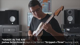 Joshua De La Victoria improvs over Joe Satriani's \