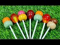 My BroadcastSatisfying Video | Rainbow Mixing Candy in Three Magic BathTubs with M&M's & Cutting Sli