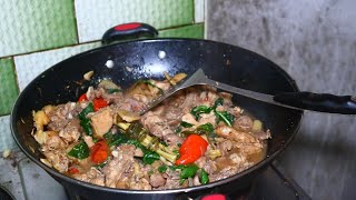 HALANG HALANG NATIVE CHICKEN LUTONG BAHAY RECIPE