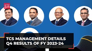 TCS Q4 Results: Management take on the financial results of quarter 04 of FY 2023-24 | LIVE