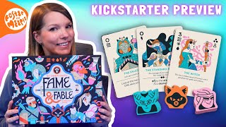 Fame \u0026 Fable Preview | Pumped Up Kickstarter