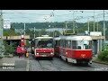 náhradní doprava za metro florenc vltavská time lapse 5.6. 6.6.2013