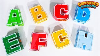 Best ABC Learning Video for Toddlers, Babies, and Kids with Transforming Letter Toys!