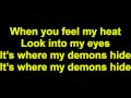 Lyrics Imagine Dragons - Demons