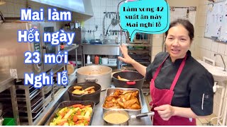 Làm xong 42 xuất ăn Mai mới nghĩ lễ, Mai le cuộc sống ở Pháp