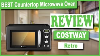 COSTWAY Retro Countertop Microwave Oven Review